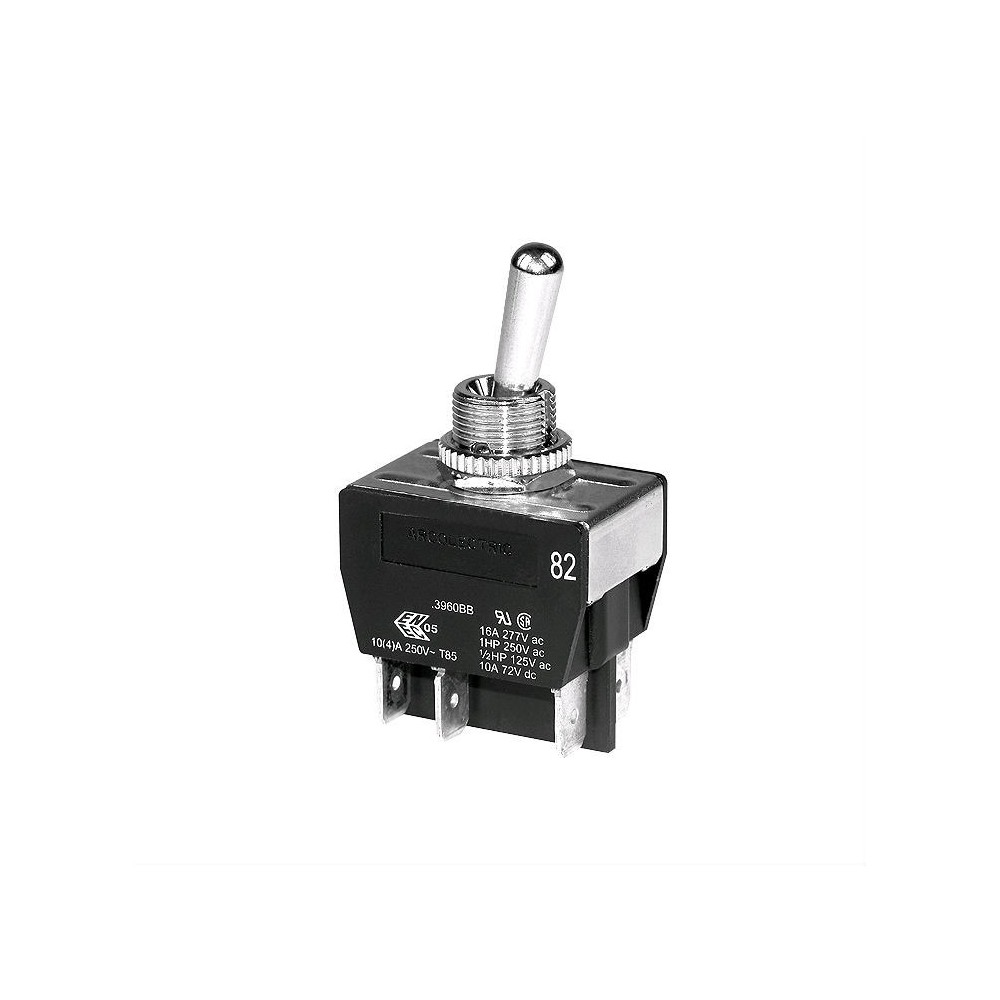 Prekidač  2xUIU 10A 250V AC, C3972 - PREKK-C3970