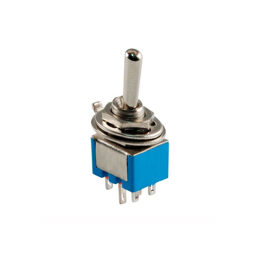 Prek.mini kip fi=6mm 2x3A 250V AC UU - PREKKM2UU
