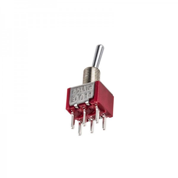Prek.mini kip fi=6mm 2x2A 250V AC UU PC - PREKKM2UU-PC