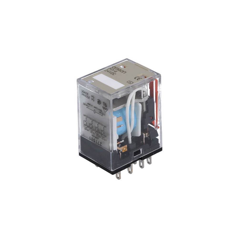 Rele MY4 24VDC 4PDT (4NO+4NC) 24VDC 5A 650R Omron - RELMY424VDC