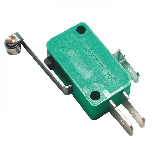 Mikroprekidač 10A 250V+roler 28x16x10mm - PREMI10AR