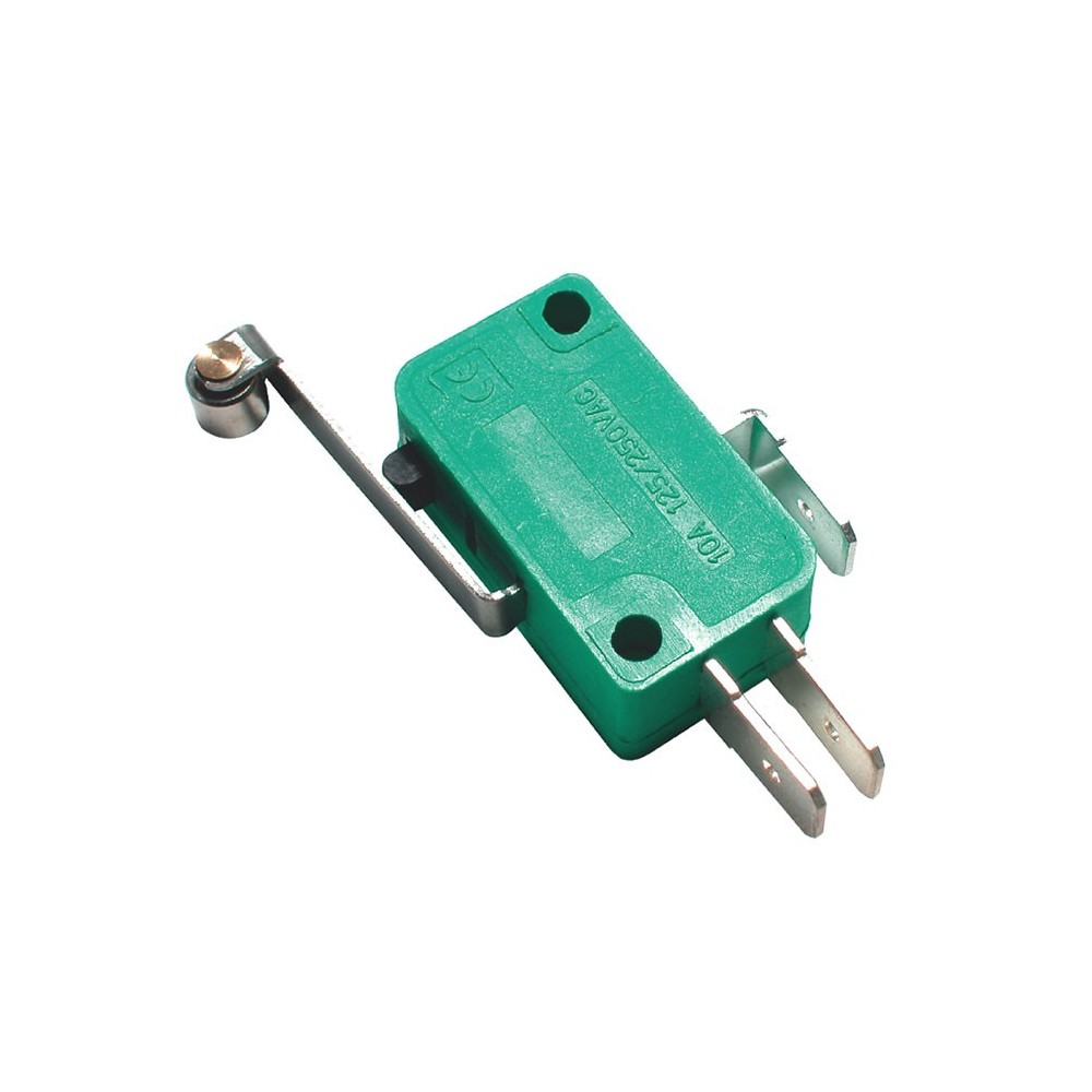 Mikroprekidač 10A 250V+roler 28x16x10mm - PREMI10AR