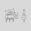 Mikroprekidač 3A 125V 13x7x6mm D2F223 - PREMI125/3