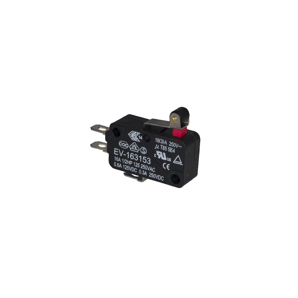 Mikroprekidač 16A/250VAC; 0.6A/125VDC, EV163153 - PREMI16EV-1