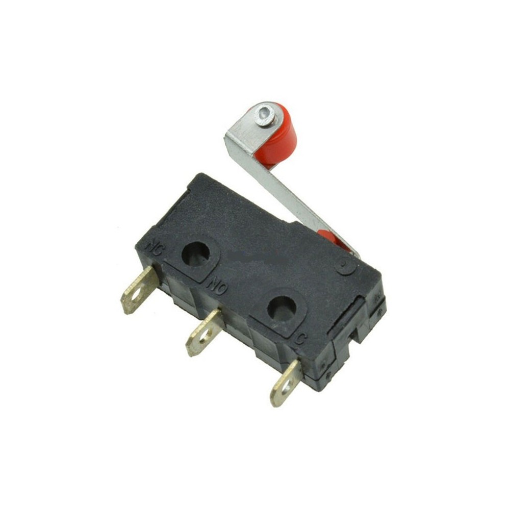 Mikro prekidač 250V,5A sa polugom i točkićem - PREMI5R-CN