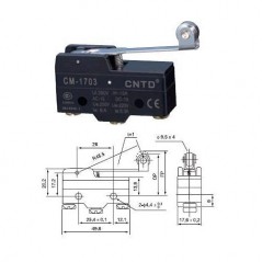 Mikroprekidač16A 250V  CM1703