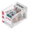 Rele R15 230V AC 3X10, LED, RELPOL - RELR15-220V