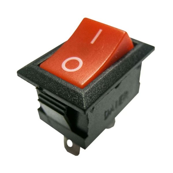 Prekidač wipp 6A/250V 1-pol crveni - PREU1A-3