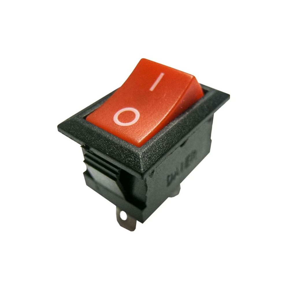 Prekidač wipp 6A/250V 1-pol crveni - PREU1A-3