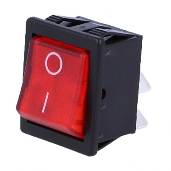 Prek.2pol. U-I+S  250V 16A ,crveni AR - PREU2A