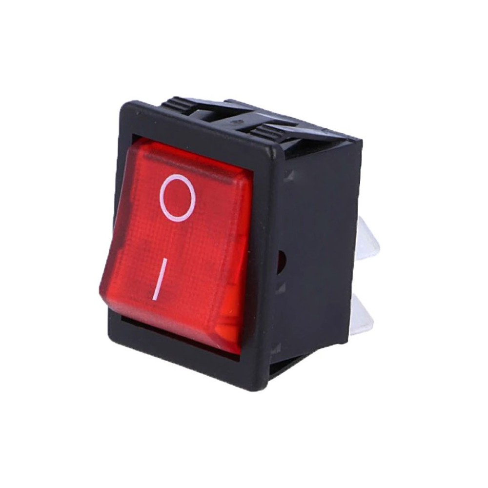 Prek.2pol. U-I+S  250V 16A ,crveni AR - PREU2A