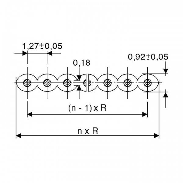Flet provodnik 20x0,09mm  sivi - PROF20S