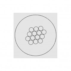 PVC lic. provodnik 1 x 0.25 mm²  braon