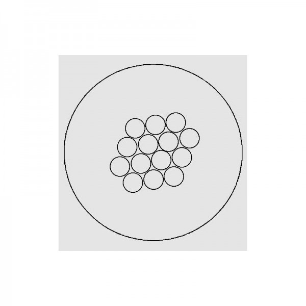 PVC lic. provodnik 1 x 0.25 mm²  zelena - PROL025ZE