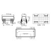 Rid rele DIP 12V 1XNO.NC 500R - RIDR121C9051L