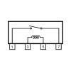 SIL-Reed Relay SPST 24V 2000R - RIDRSIA24-2K