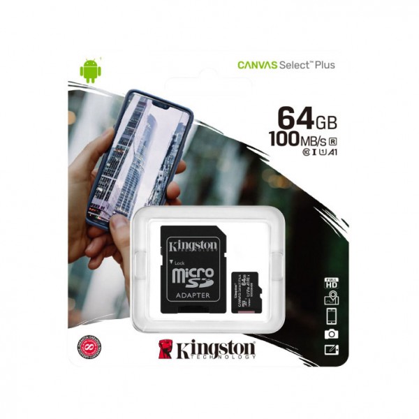 Micro SD kartica Kingston 64GB SDCS2/64GB - SDK-64K