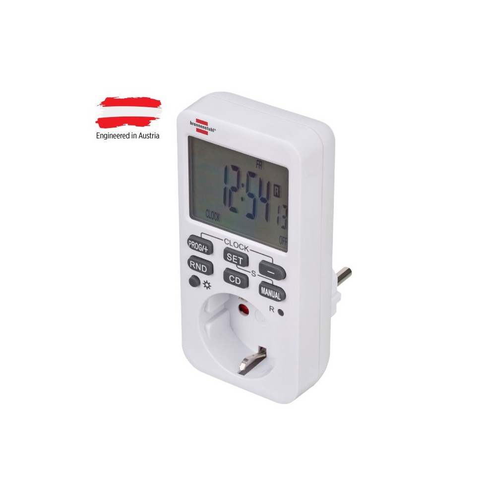 Vremenski prekidač digit.3600W BRENNENSTUHL - PRVDTD02