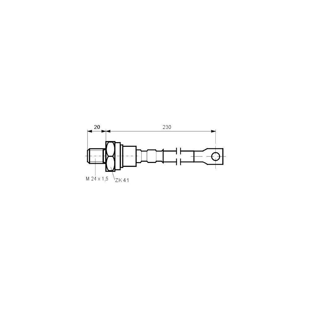 Dioda 320A 1000V  M24  A - DIODC171-320