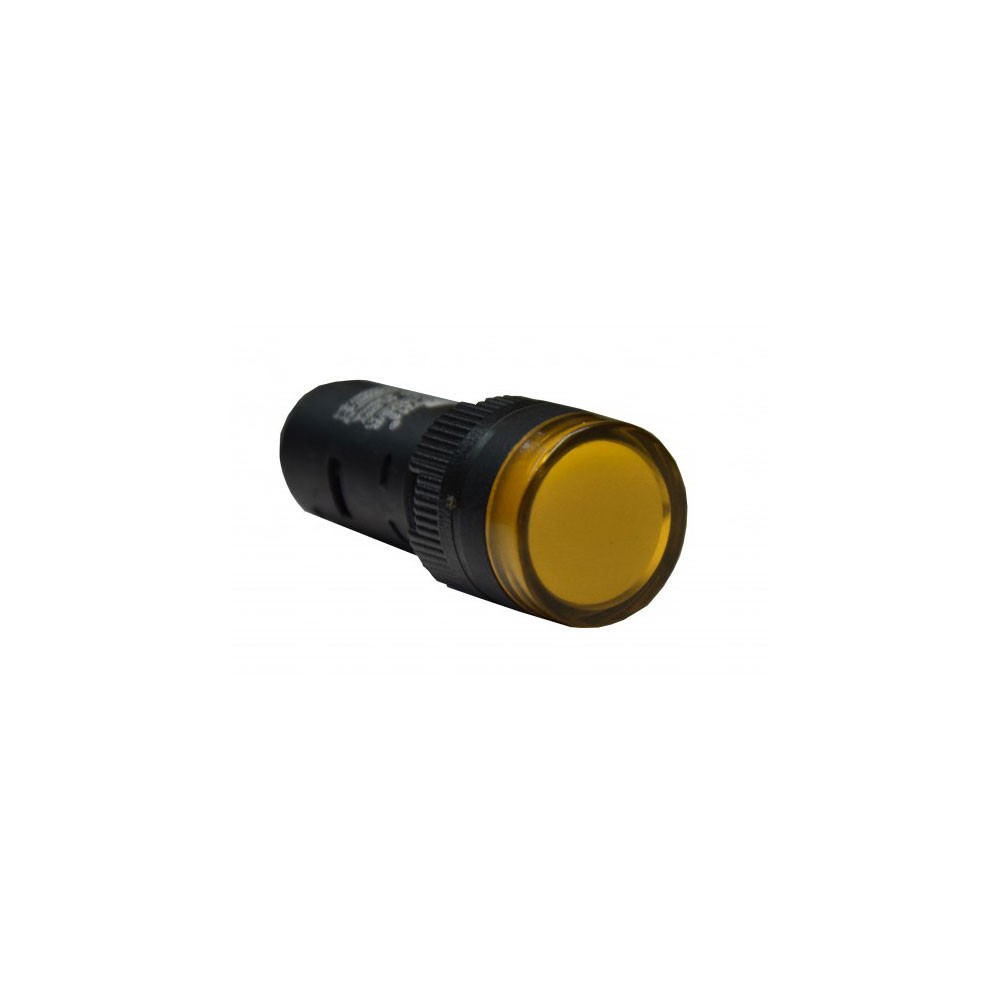 LED Žuta signalna sijalica 220V AC 16mm - SLL-16ZU220