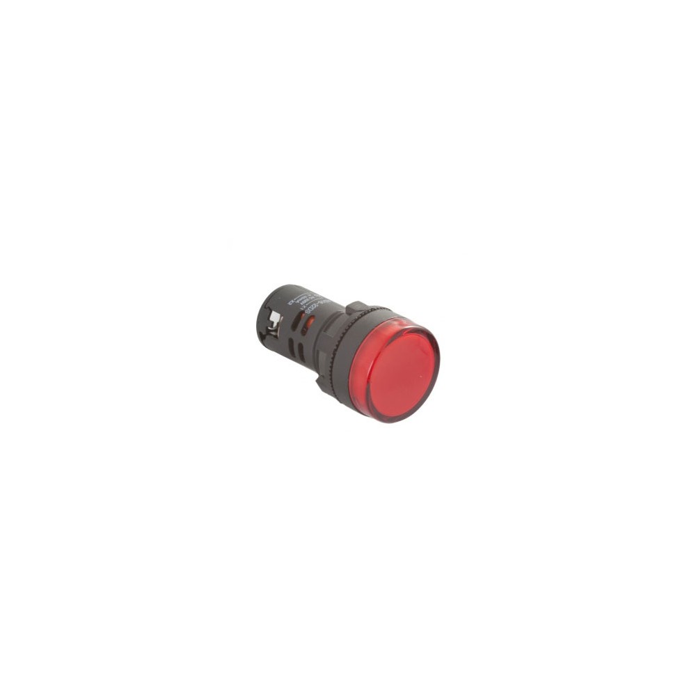 Sign.lampa 22mm Led crvena 220V - SLL-CR