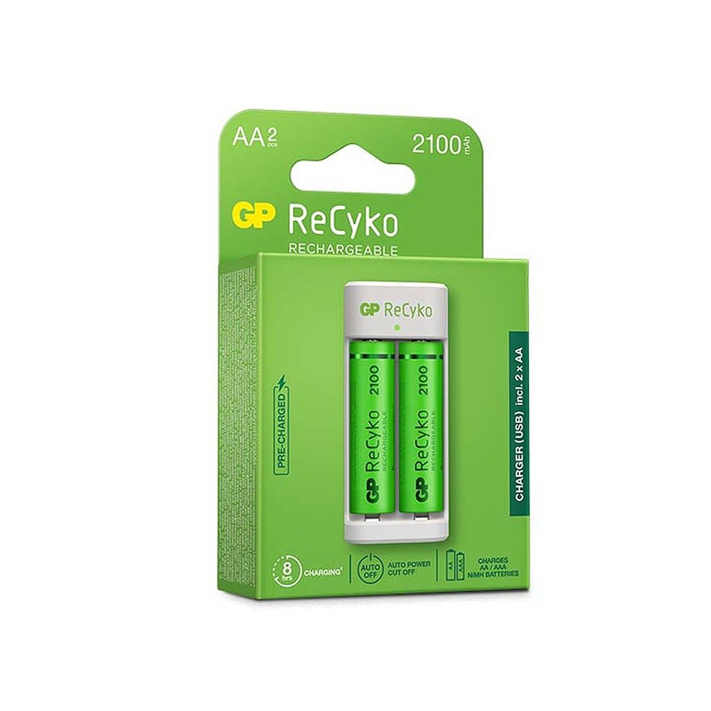 Punjač+bat NiMH.2x2100mAh E211  GP - PUBGPU211