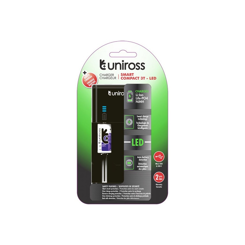 Uniross Punjač COMPACT 3T LED - PUB-UNI2