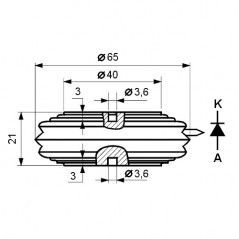 Dioda  800A 
