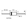 Dioda ultra brza 75ns 1000V 3A - DIOFUF5408