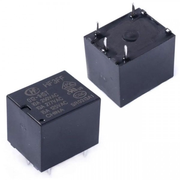 RELEJ HONGFA HF3FF/012-1HST 1xNO 10A 12V - REL-012-1HST