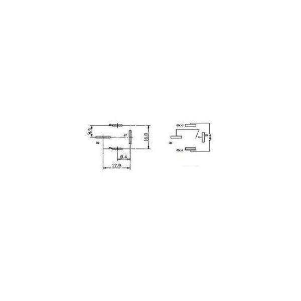 Auto rele 1X70A 24V 320R  FRC3A-24 - RELAU24F