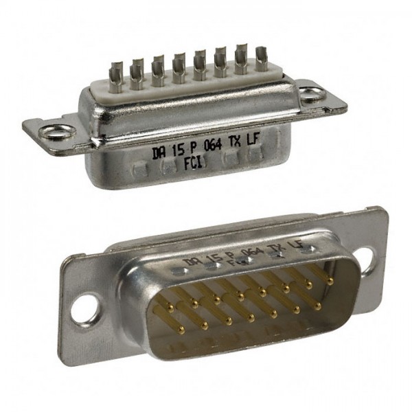 Konektor muski SUBD 15p - SUBDM15