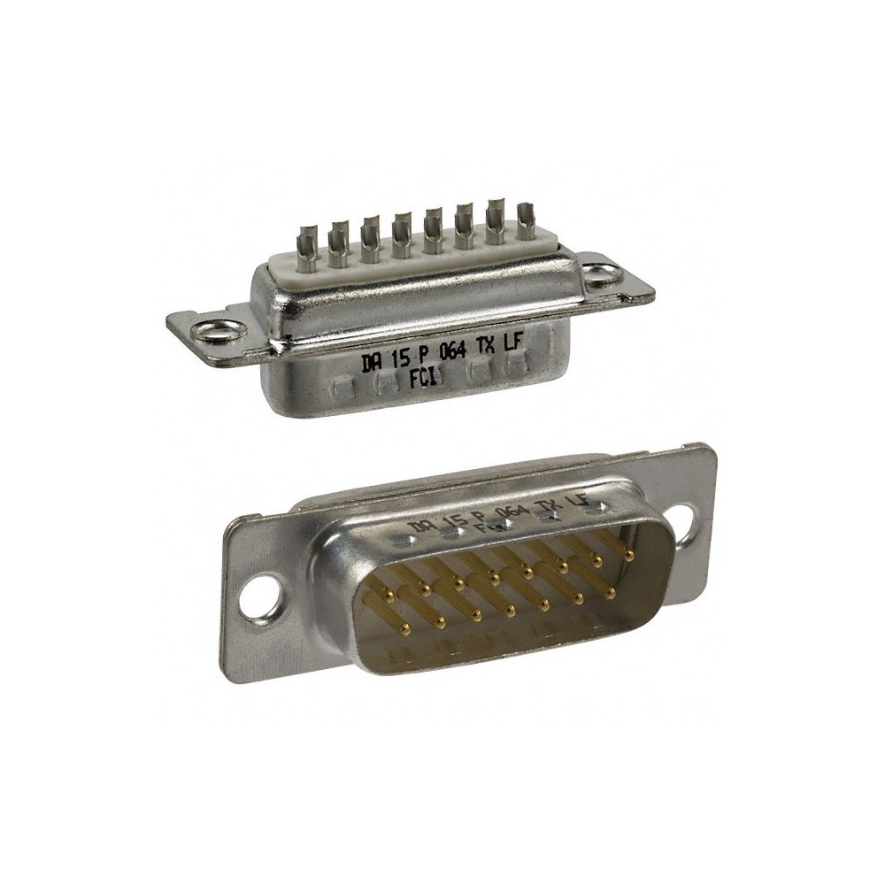 Konektor muski SUBD 15p - SUBDM15