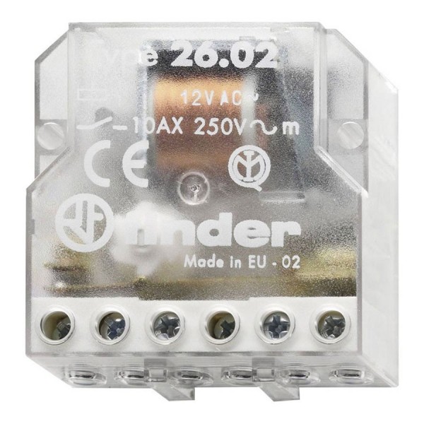 26.02.8.024.0000, 24V AC 2X10A NO - RELF2602-24AC