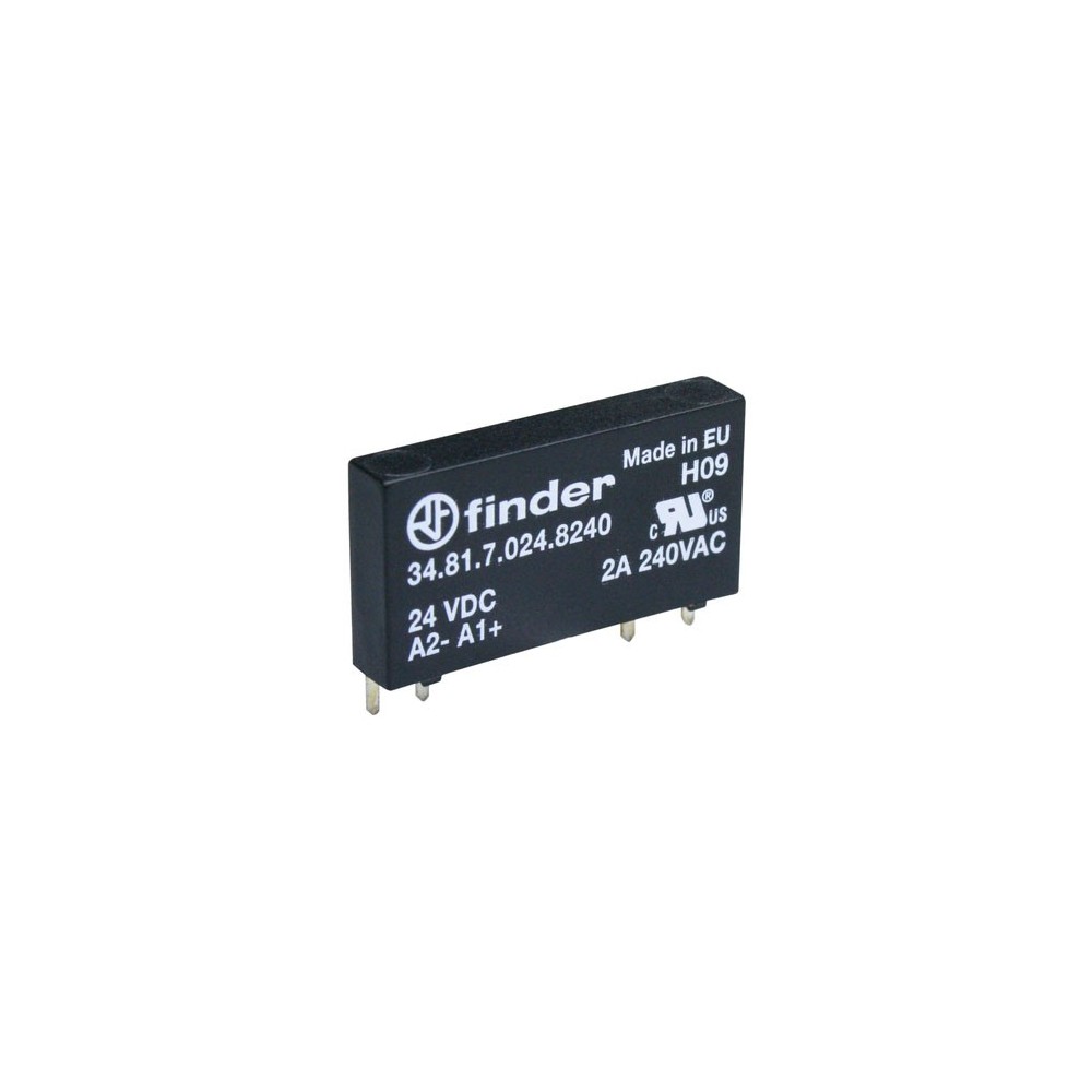 Slim SSR 1NO 2A 24VDC/240VAC FINDER - RELF34.81.7.024.8240