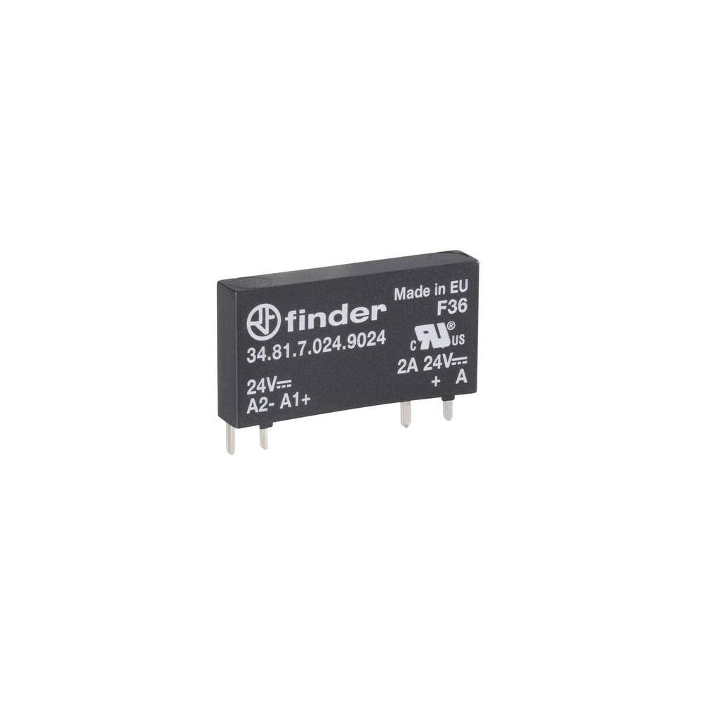 Slim SSR 1NO 6A 24VDC/24VDC FINDER - RELF34.81.7.024.9024