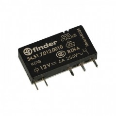 34.51.7.012.0010,1CO 6A,12VDC Finder