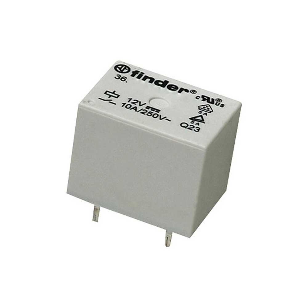 Relej FINDER F3611.9.012 1xU 10A 12V DC - RELF36119012
