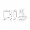 Rele Finder 2NO+2NC  8A 24 VAC 40.52.8.024.0000 - RELF4052-24VAC