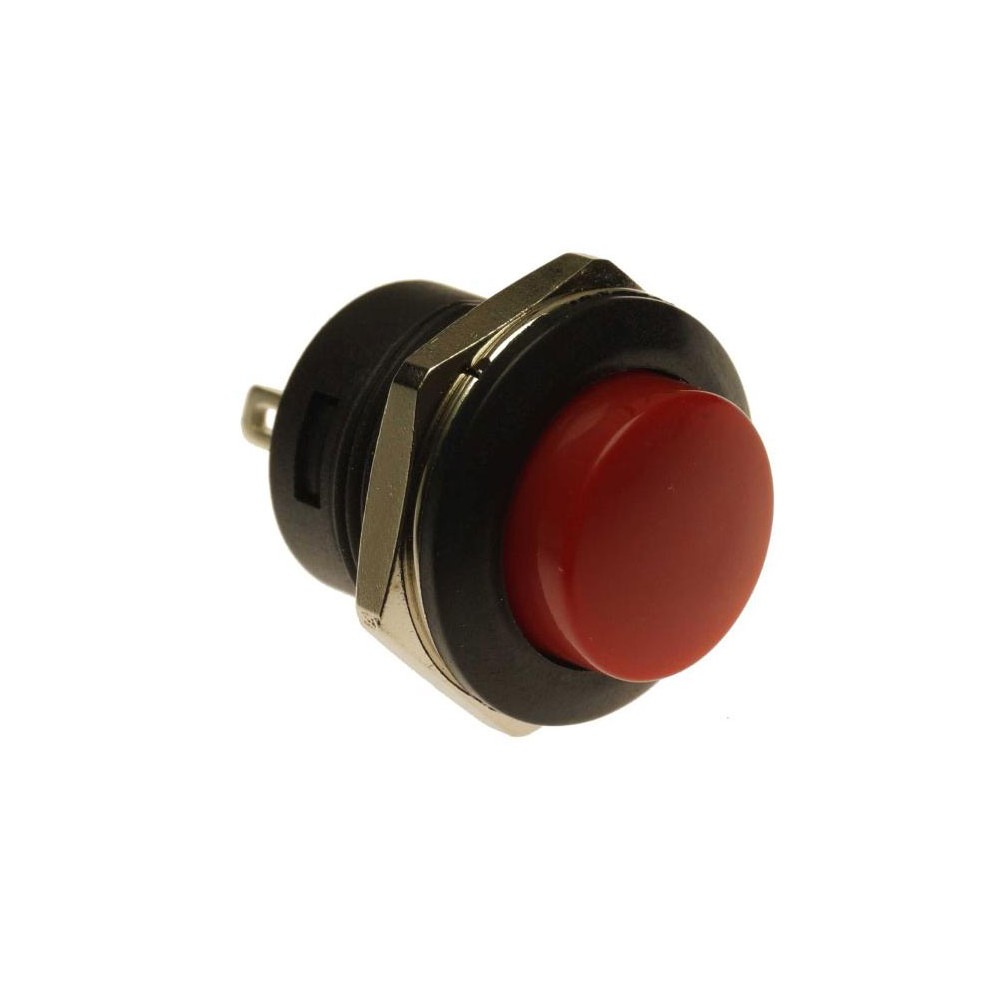 Taster okrugli 16 mm NO PS507A Crveni - TAS507A-CR