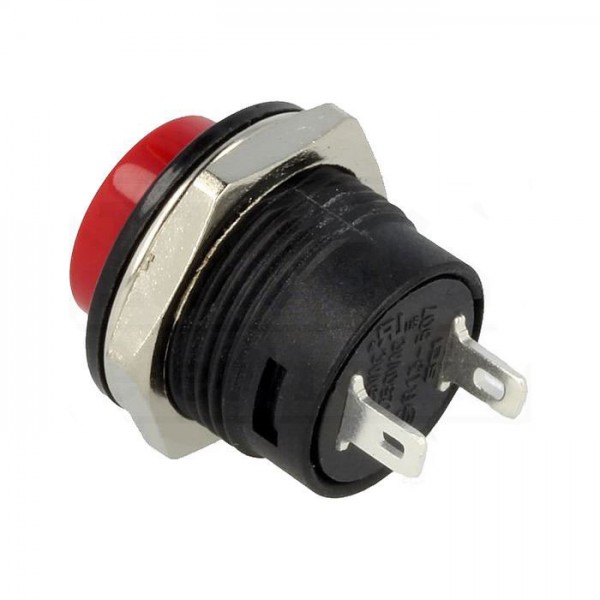 Taster okrugli 16 mm NO PS507A Crveni - TAS507A-CR
