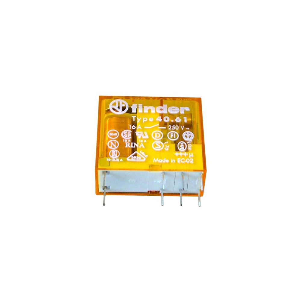 Rele Finder 1X16A 24V DC, 40.61.9.024. - RELF4061-24VDC