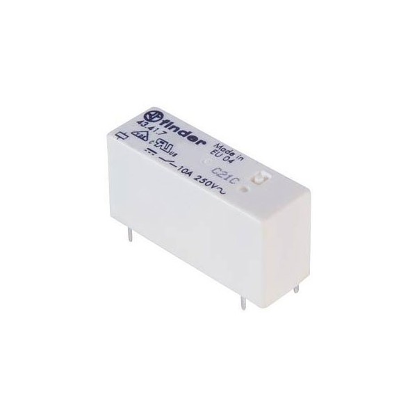 Relej Finder (1xM+R)10A 12V DC 580R - RELF43417012