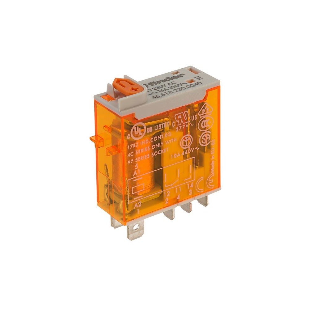 Rele FINDER 46,61,9,012  1x16A 12VDC - RELF46619-12