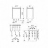 RELEJ FINDER 55.13 3xU 10A 12V DC - RELF55139012