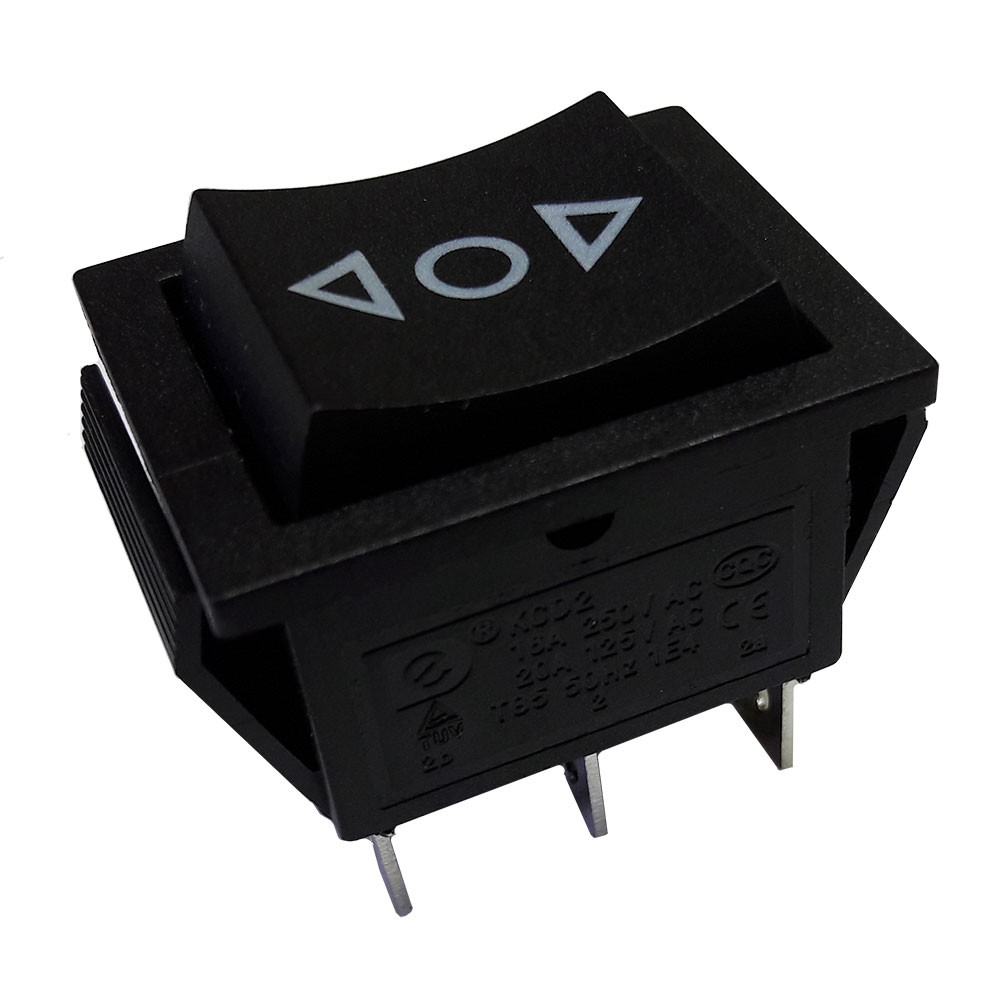 Taster 2pol ON-OF-ON,16A 250V 32X25mm - TASP-2U