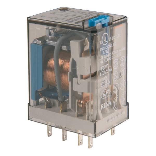 Rele Finder 230AC 2X10A  55.32.8.230.0040 - RELF5532-230