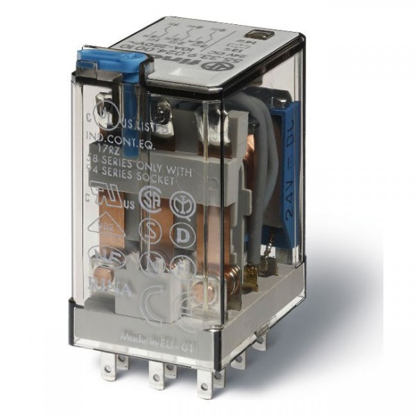 Rele Finder  3CO 10A 24V DC - RELF5533-24