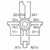 Rele Finder 3CO 10A 230V AC 60.13.8.230.0040 - RELF6013-230AC
