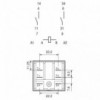 Rele FINDER 12V 2X16A 62.32.9.012.0300 - RELF6232-12VDC